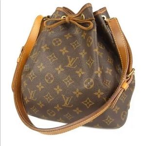 AUTH LOUIS VUITTON PETIT NOE